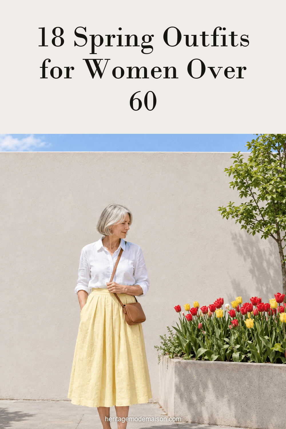 18 Spring Outfits for Women Over 60