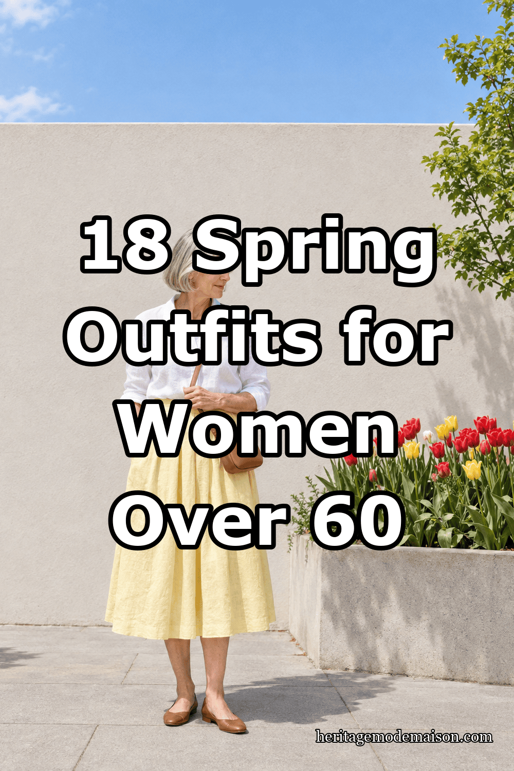 18 Spring Outfits for Women Over 60