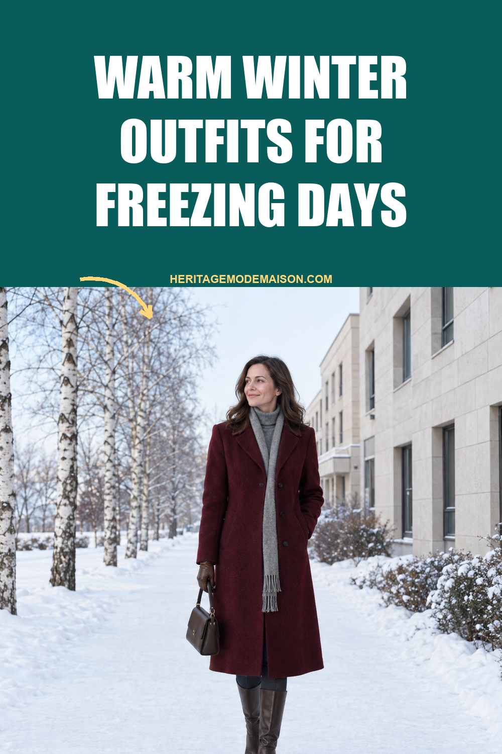 Warm Winter Outfits for Freezing Days