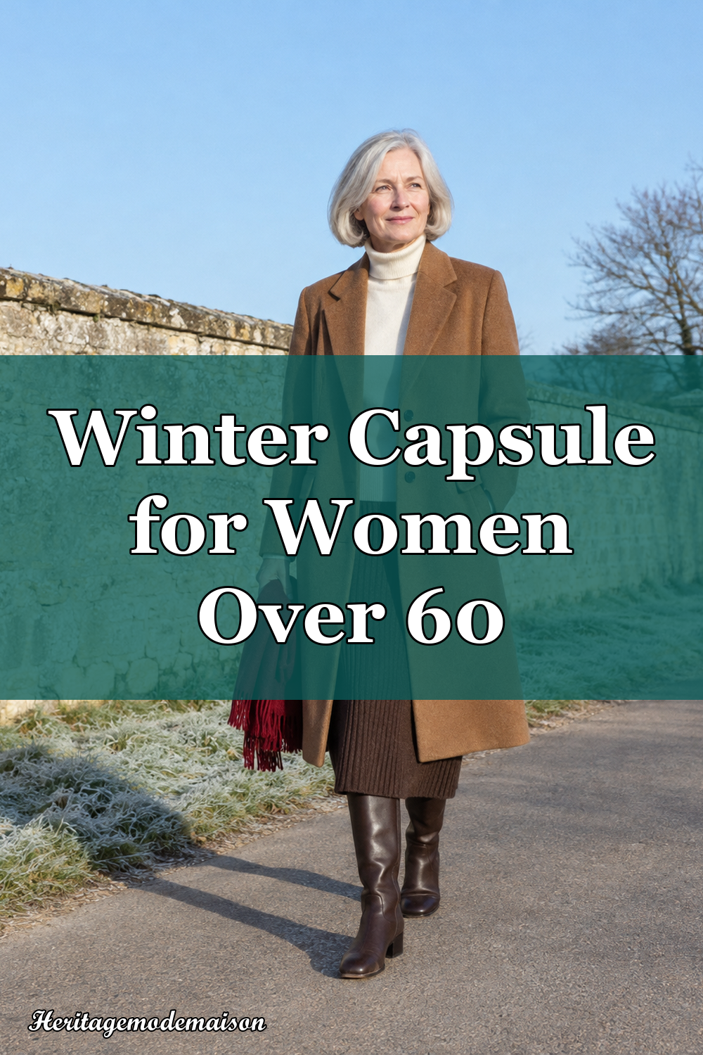 Winter Capsule Wardrobe for Women Over 60