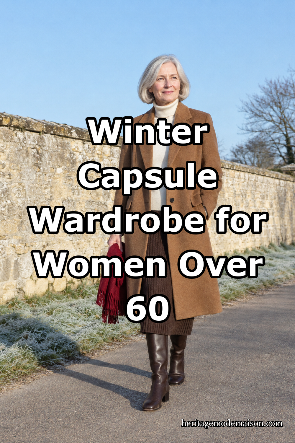 Winter Capsule Wardrobe for Women Over 60
