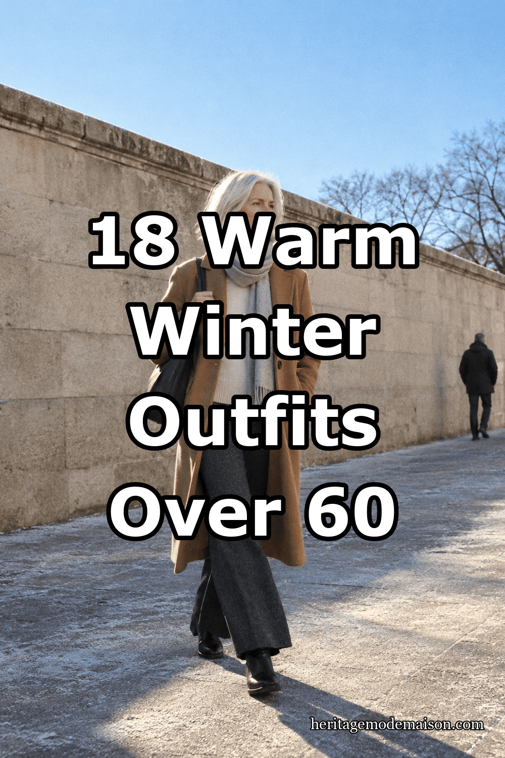 18 Warm Winter Outfits Over 60