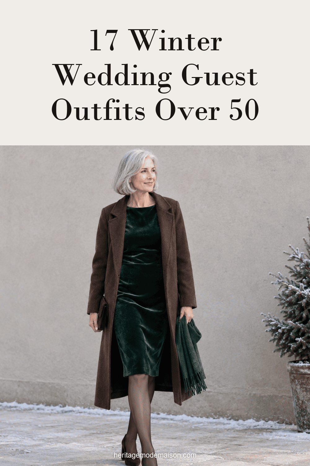 17 Winter Wedding Guest Outfits Over 50