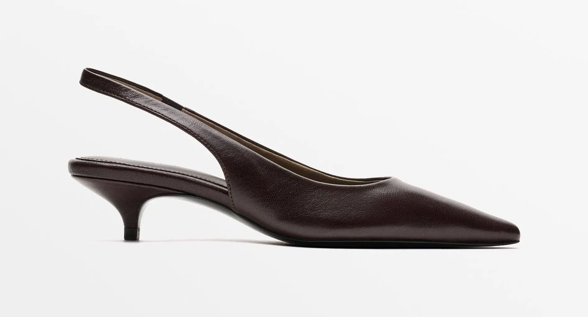 Slingback heel shoe