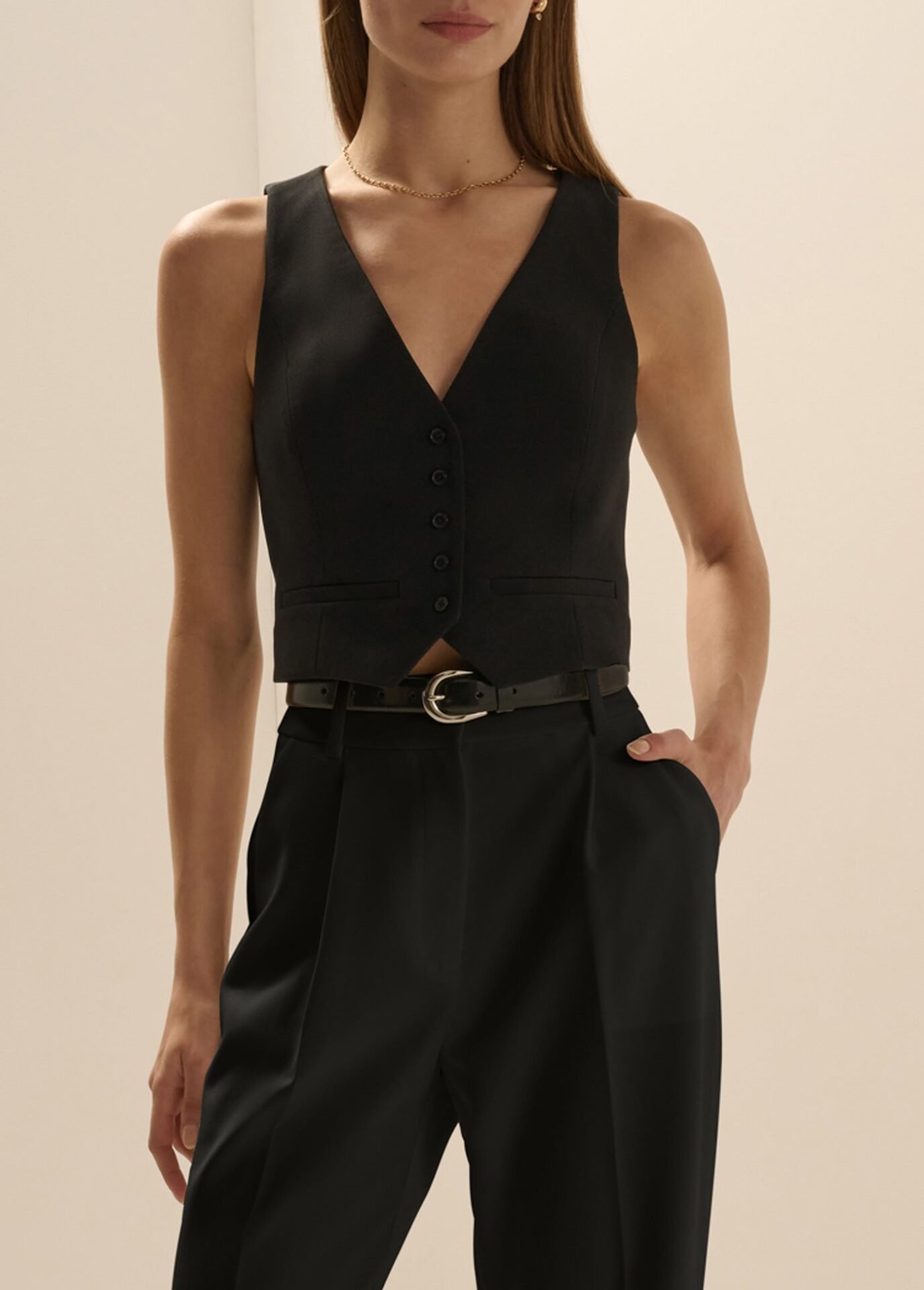 The Little Classic Vest (Black)