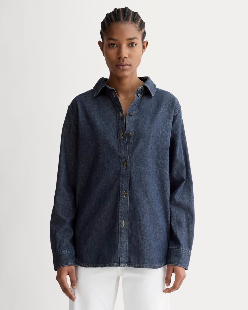 The Must-Have Shirt in Denim (Dark Indigo)