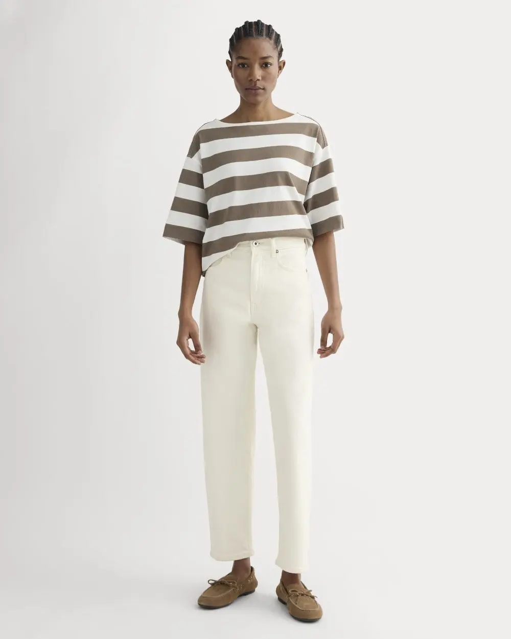 The Way-High Jean 2.0 (Calico Ecru, 29.5" Inseam)