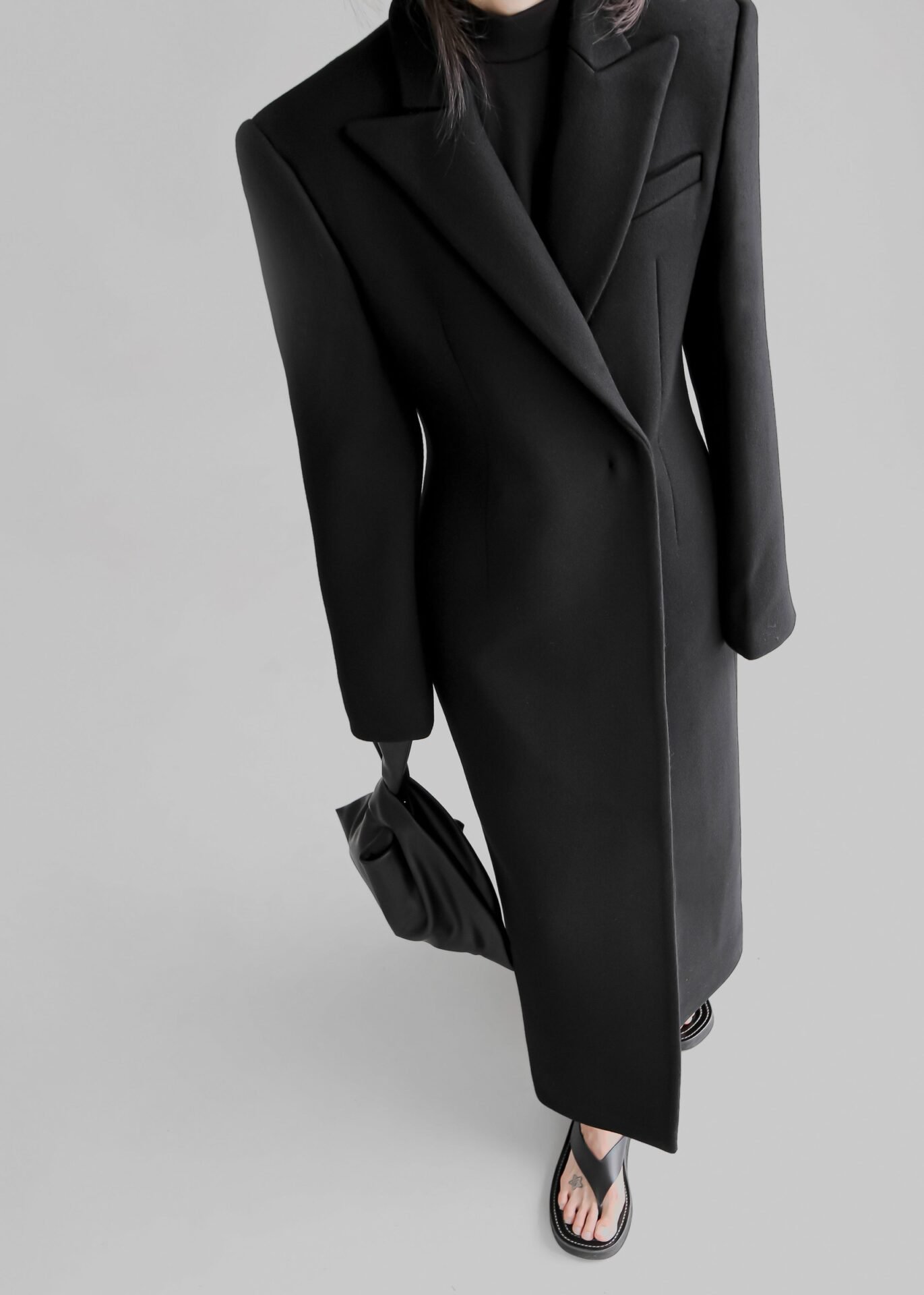 Melva Long Coat (Black)