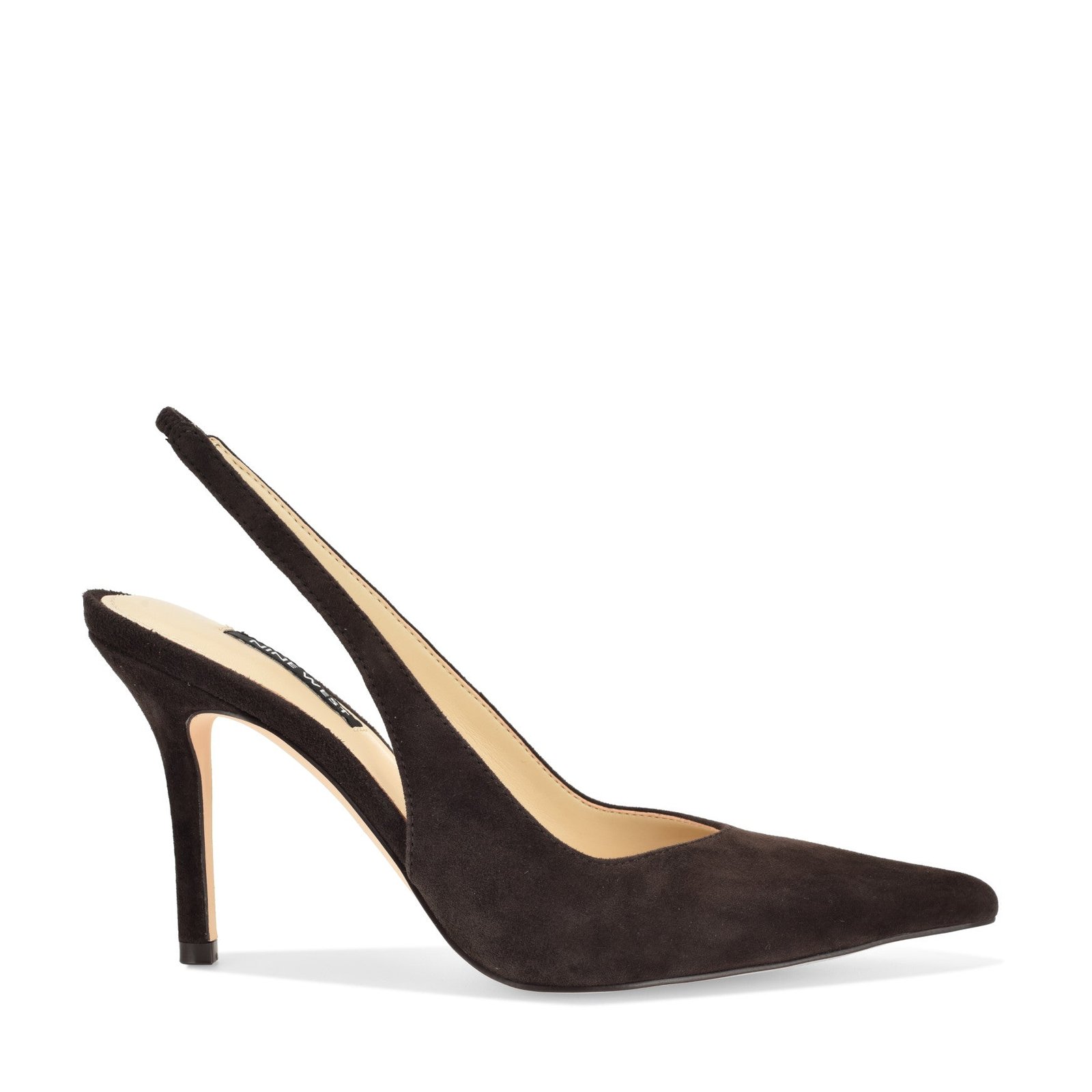 Gerts Slingback Pumps (Dark Brown Suede)