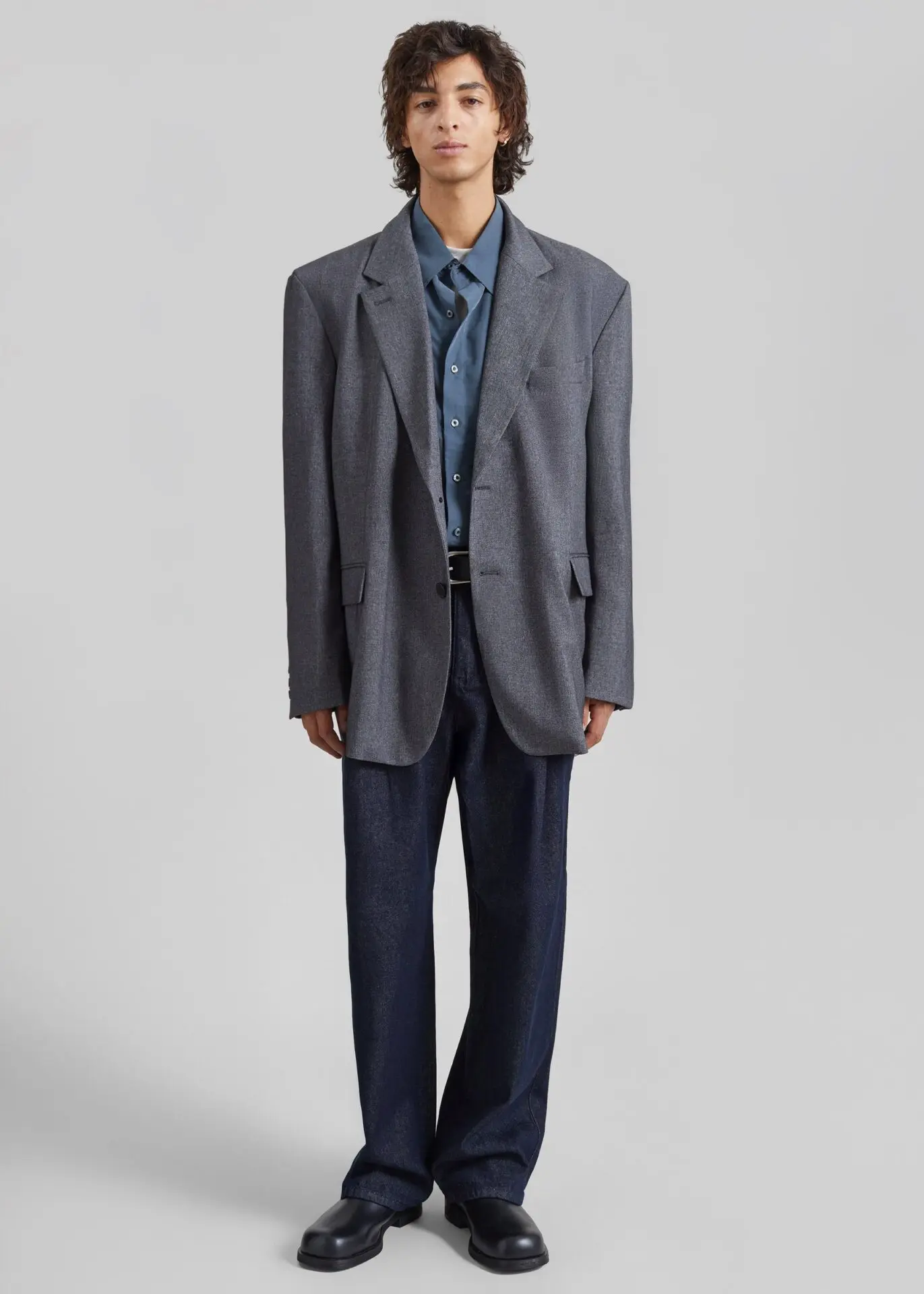 Beo Blazer (Grey Melange)