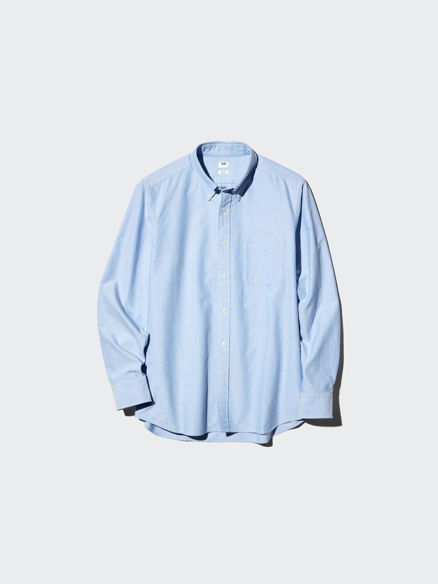 Oxford Slim Shirt (64 Blue)
