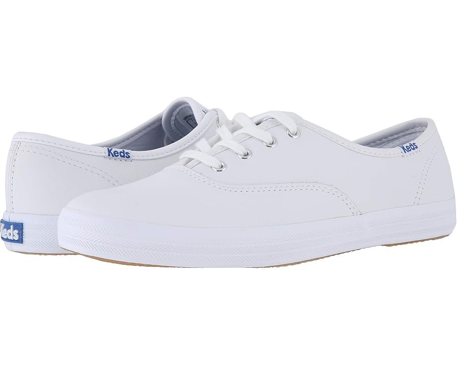 Champion Leather Lace Up (White Leather)