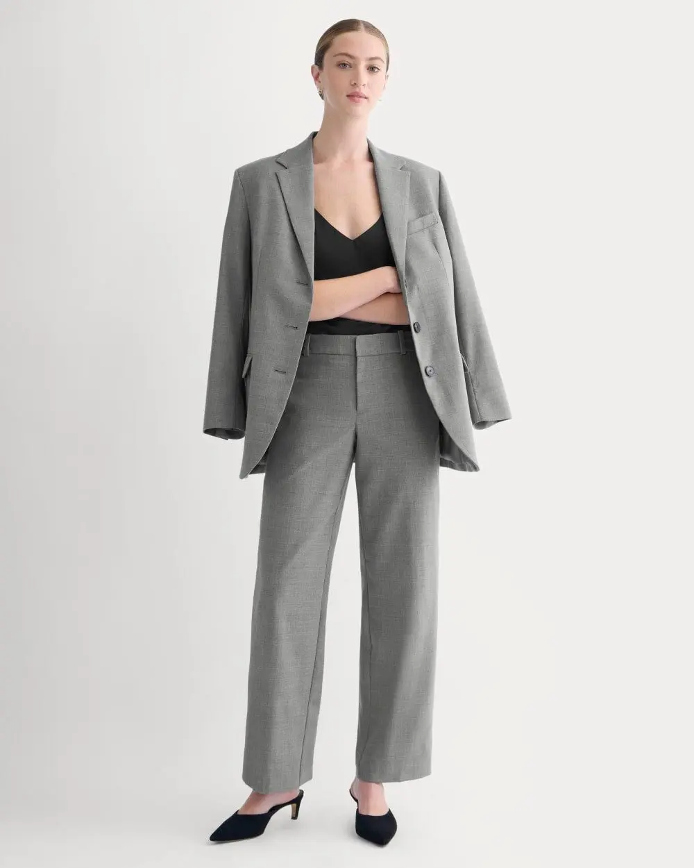Straight-Leg Trouser in Tailor Twill