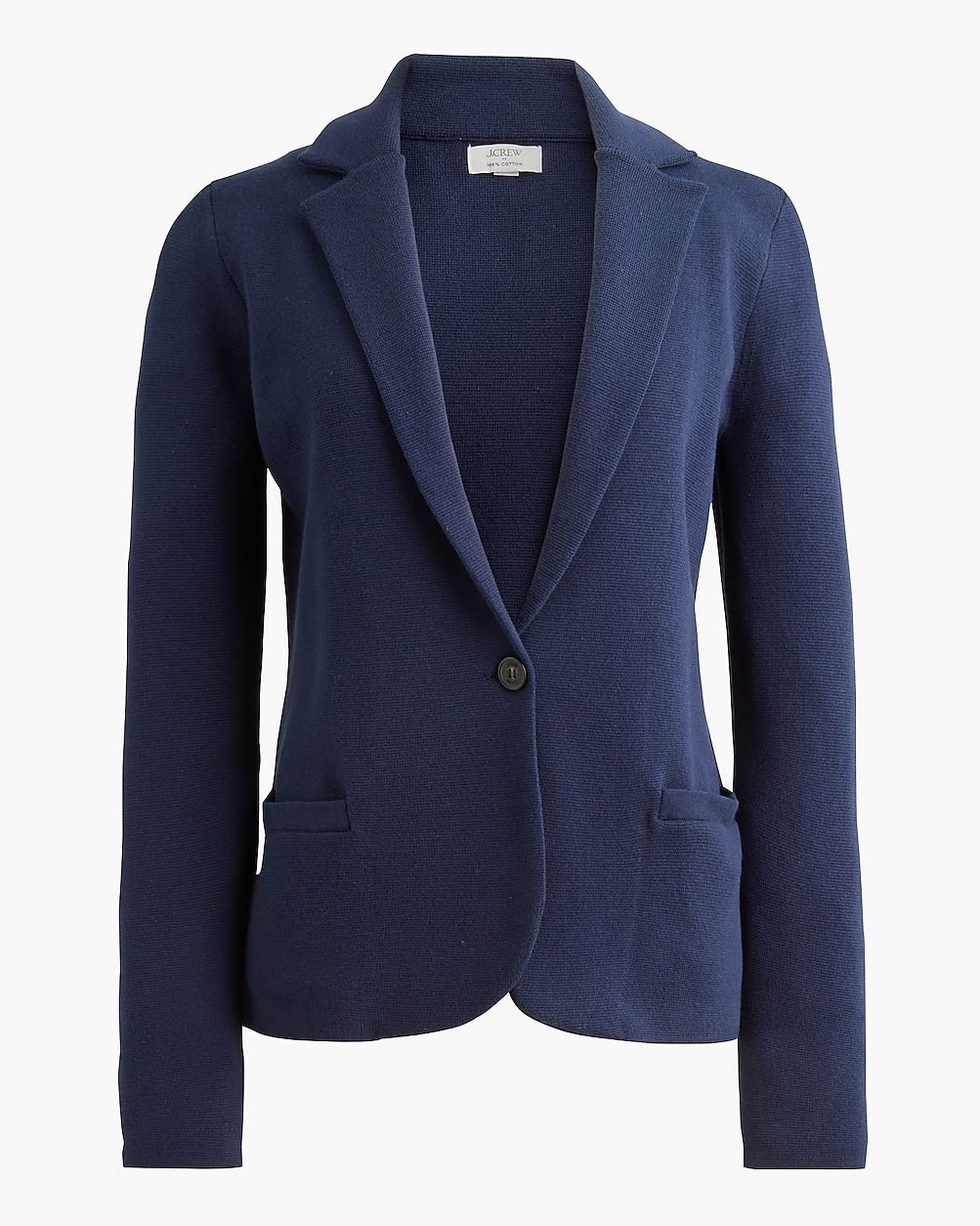 100% Cotton Schoolboy Sweater-Blazer (Navy)