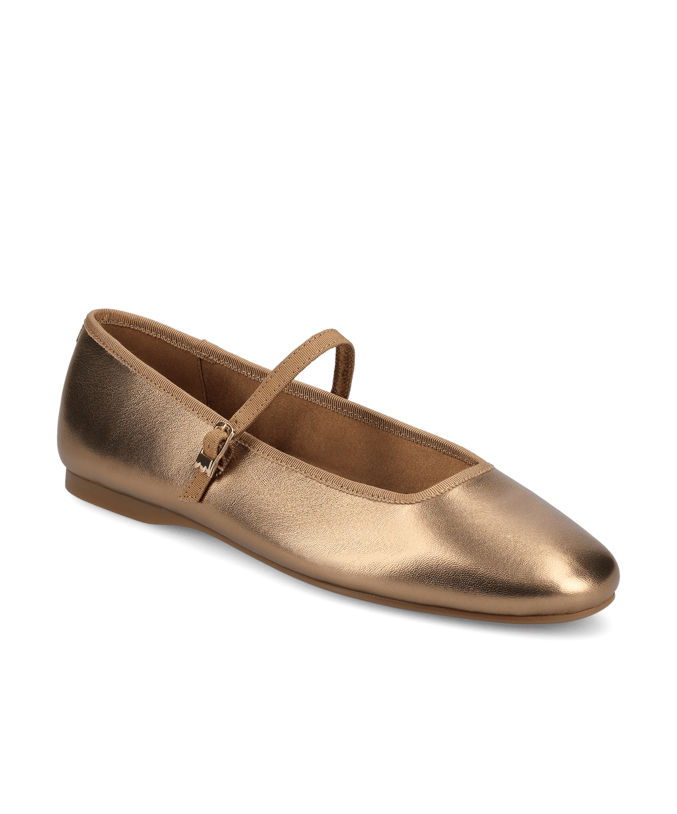 The Hummingbird Mary Jane (Vintage Gold Metal Leather)