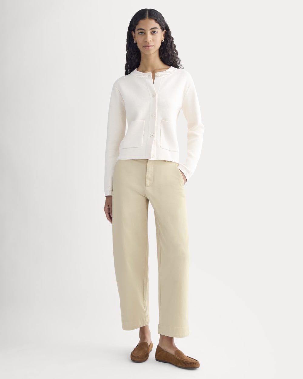 Cotton Twill Chino (Peyote)