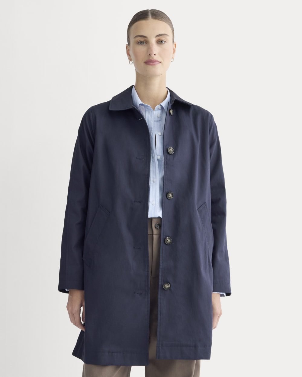 The Mac Coat (Navy)