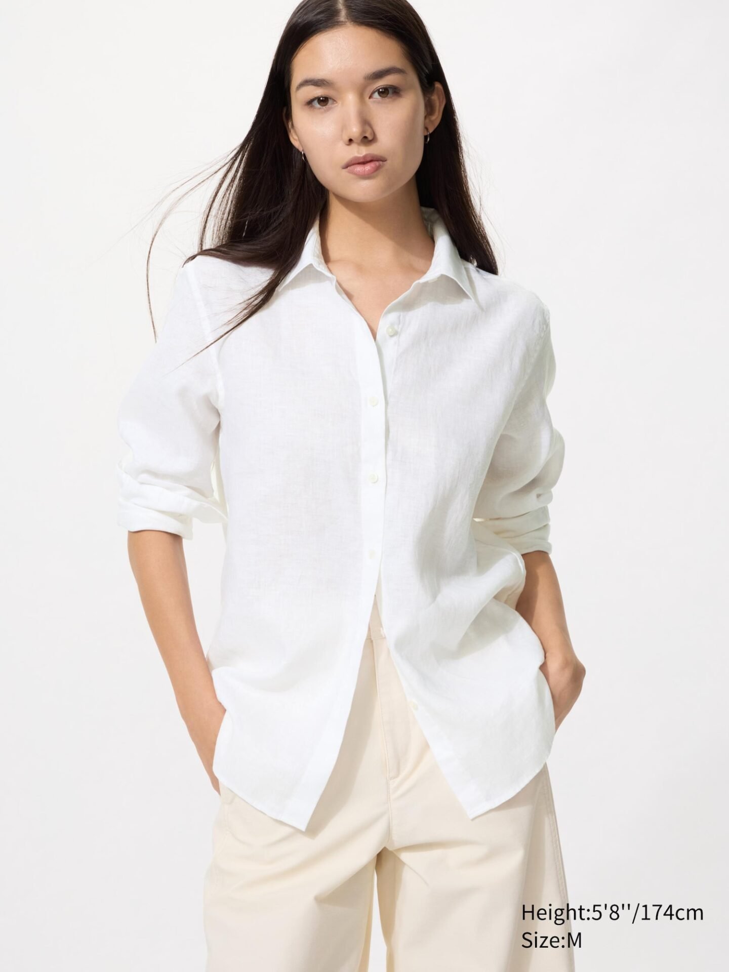 Premium Linen Shirt (00 White)