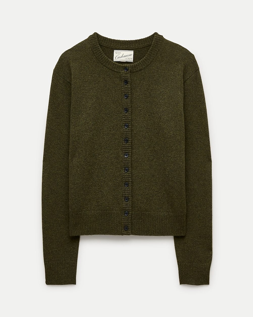 Perfect Cashmere Cardigan (Heather Elm)
