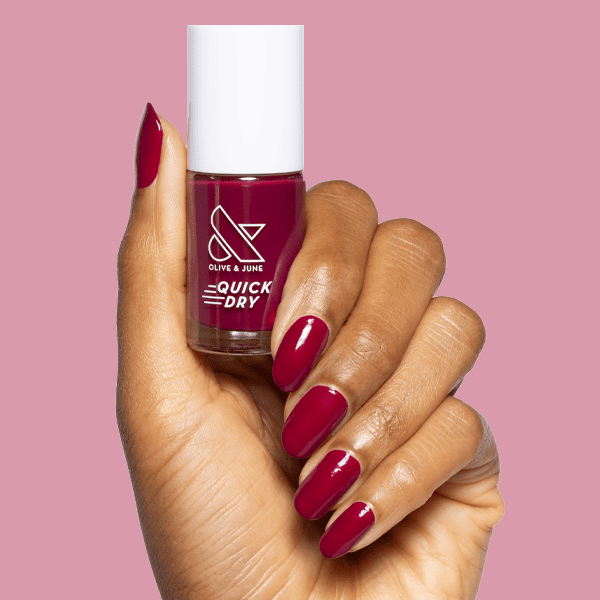 Olive & June Quick Dry Polish - Mulberry