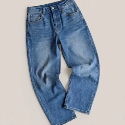 Bella Stretch Barrel Jeans (Atlantic Blue)