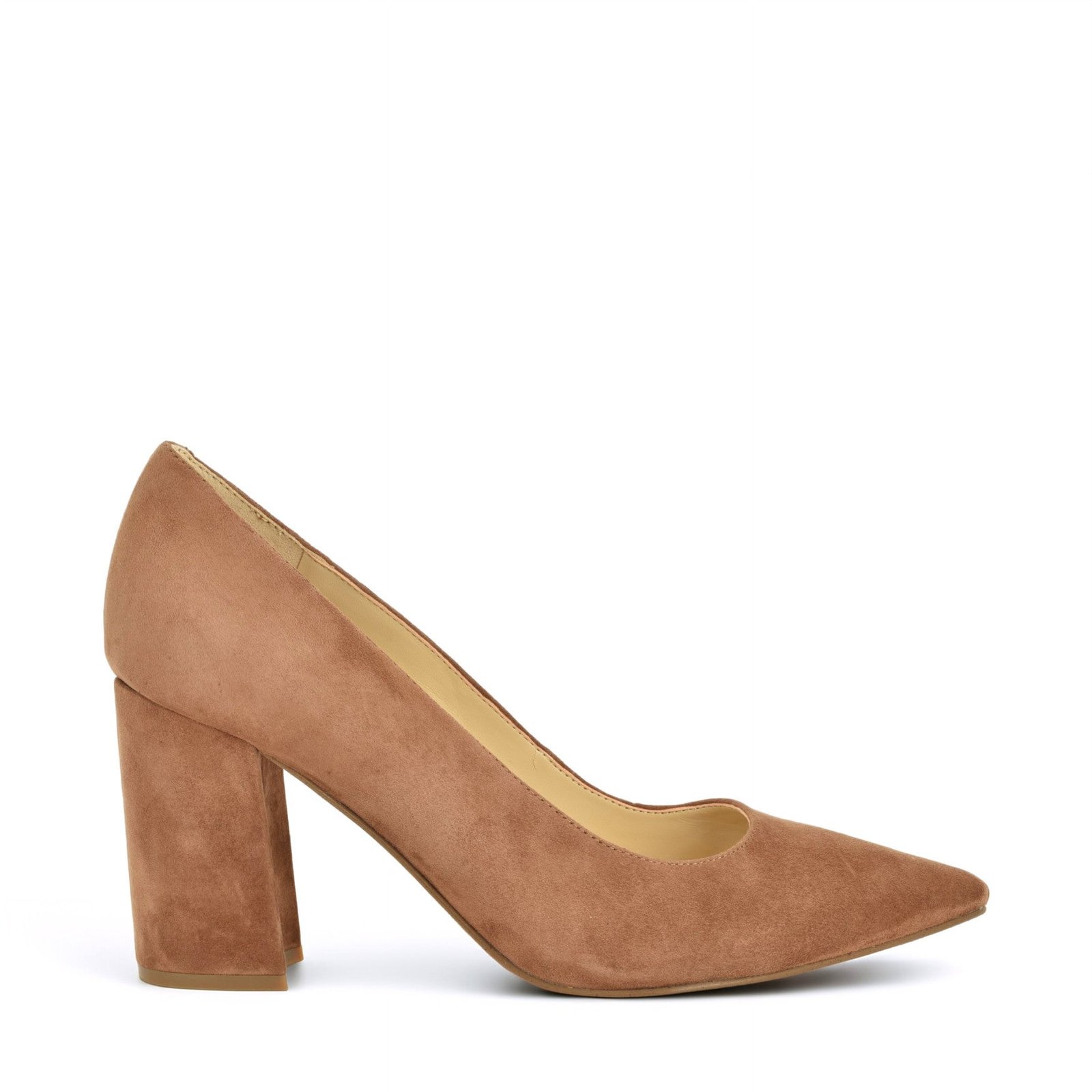 Cara Dress Pumps (Natural Suede)