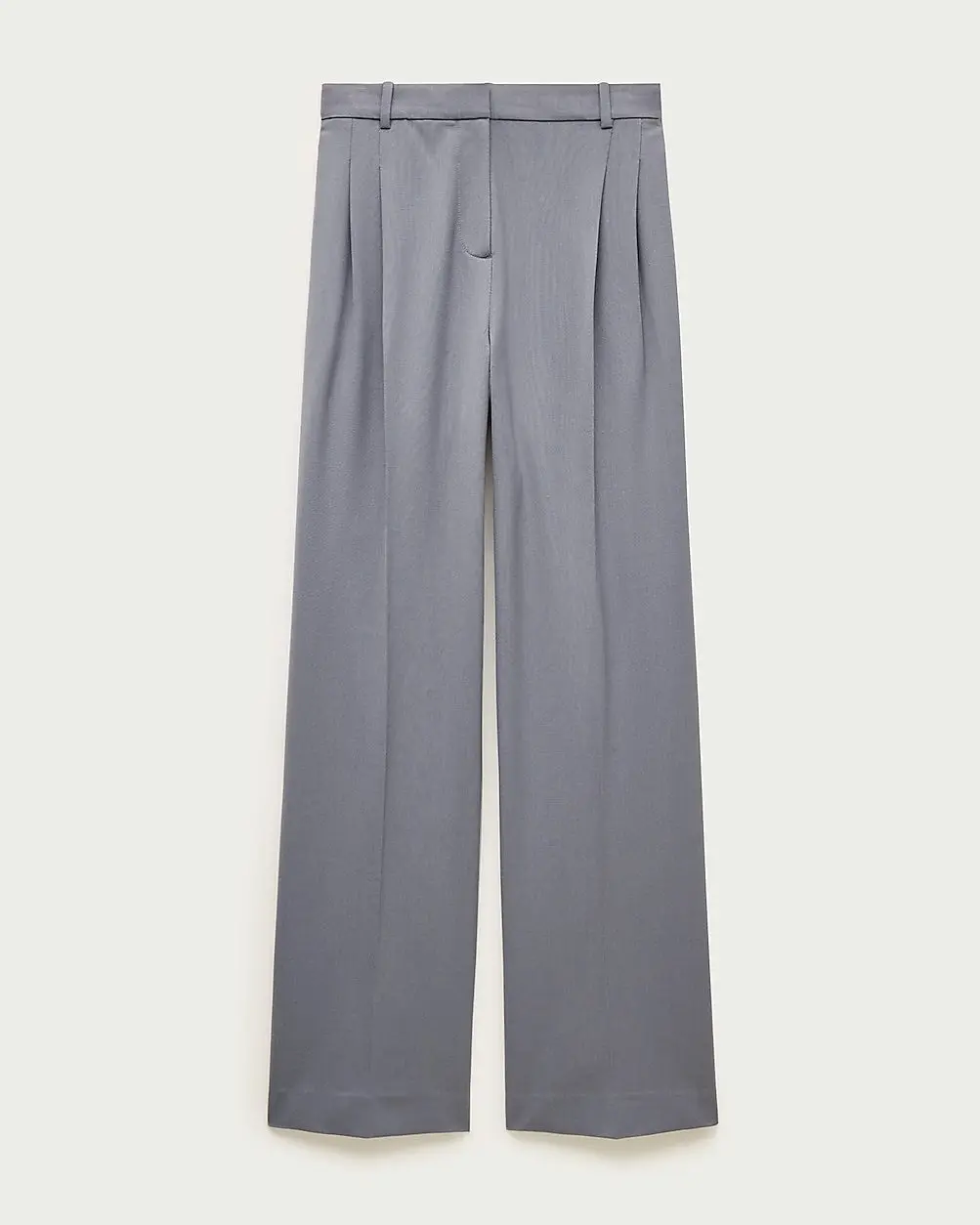 Arched Trouser in Lightspun Wool Blend (Grey)