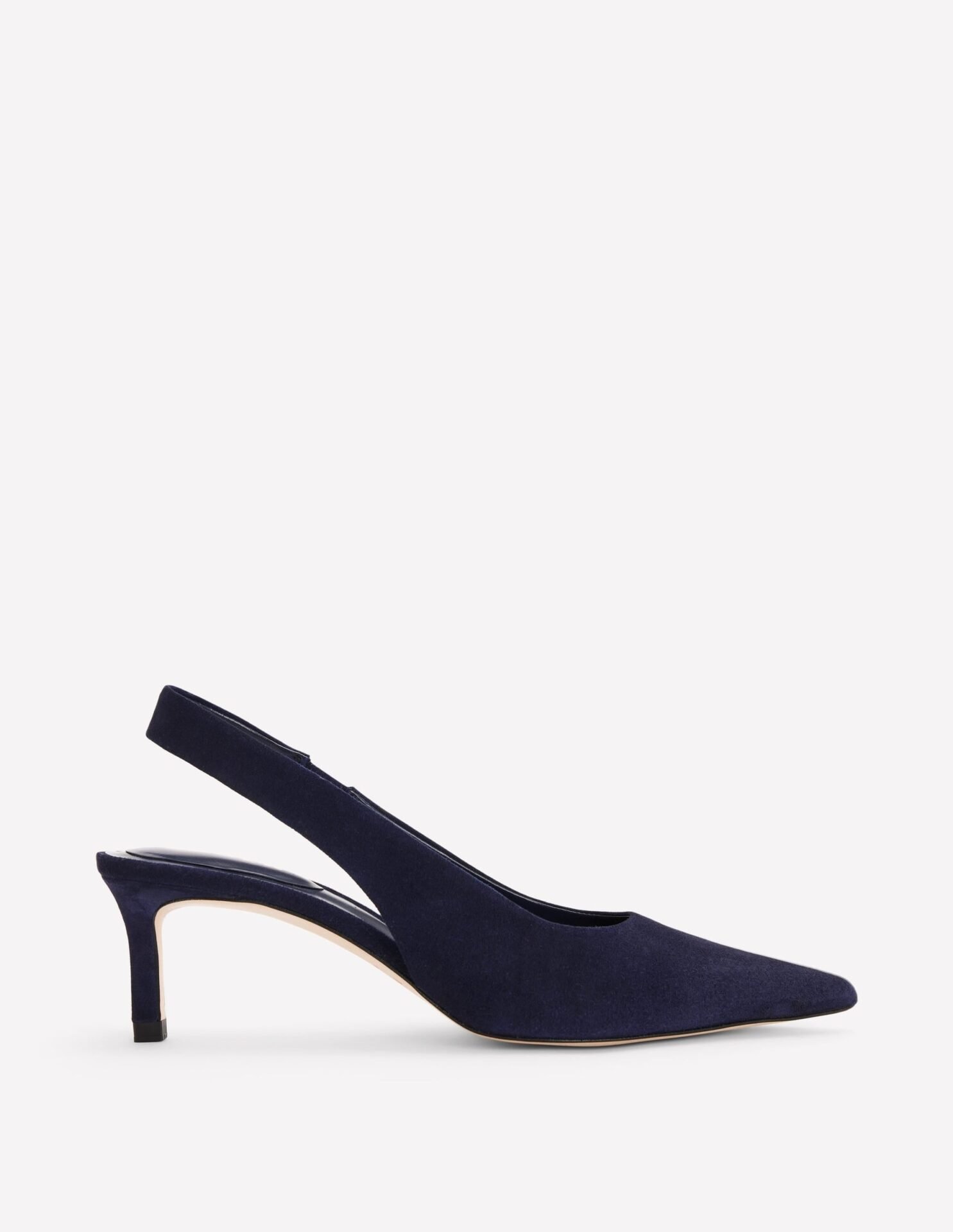 Hope Slingback Heels (Dark Navy)