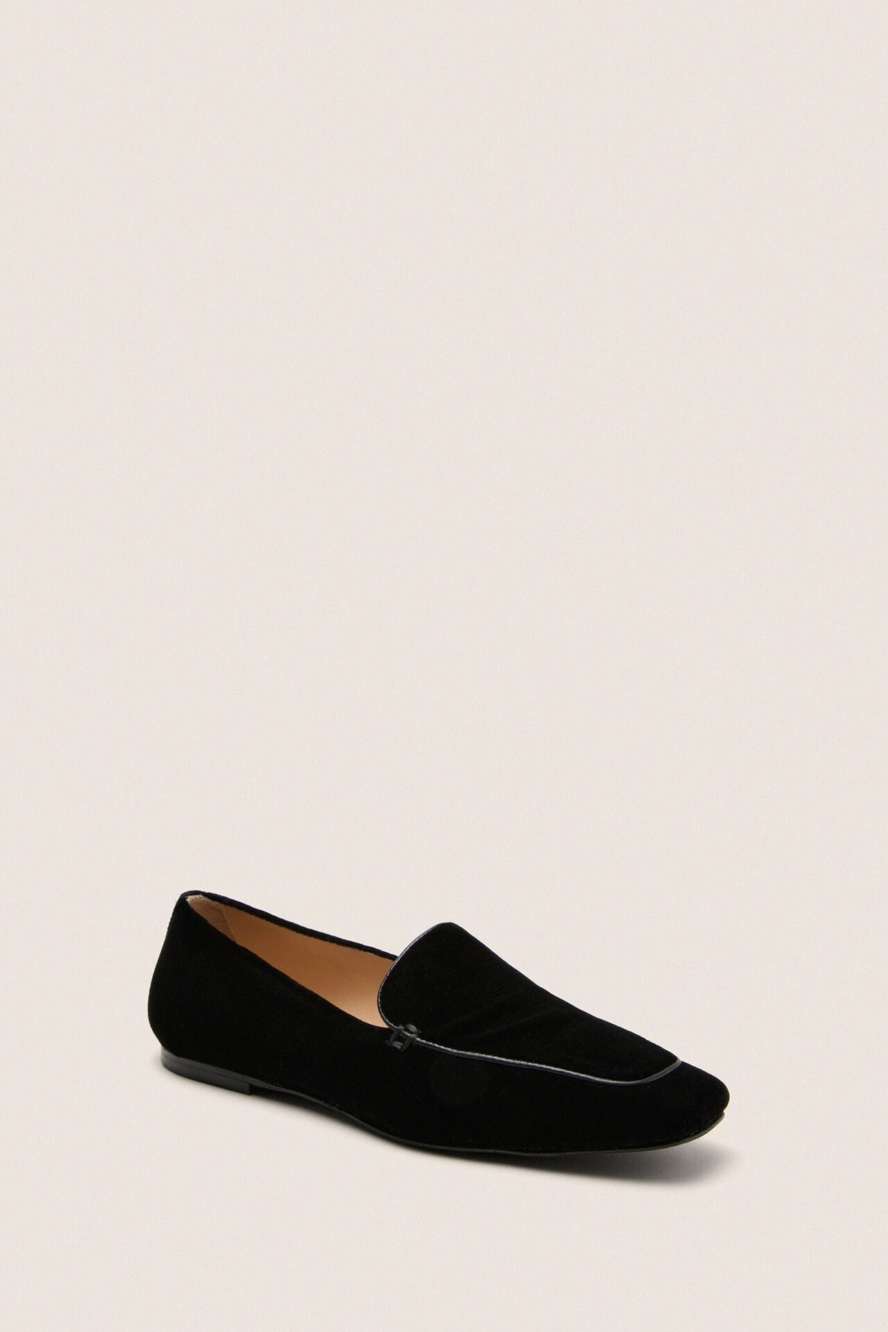 Black Velvet Kam Loafers