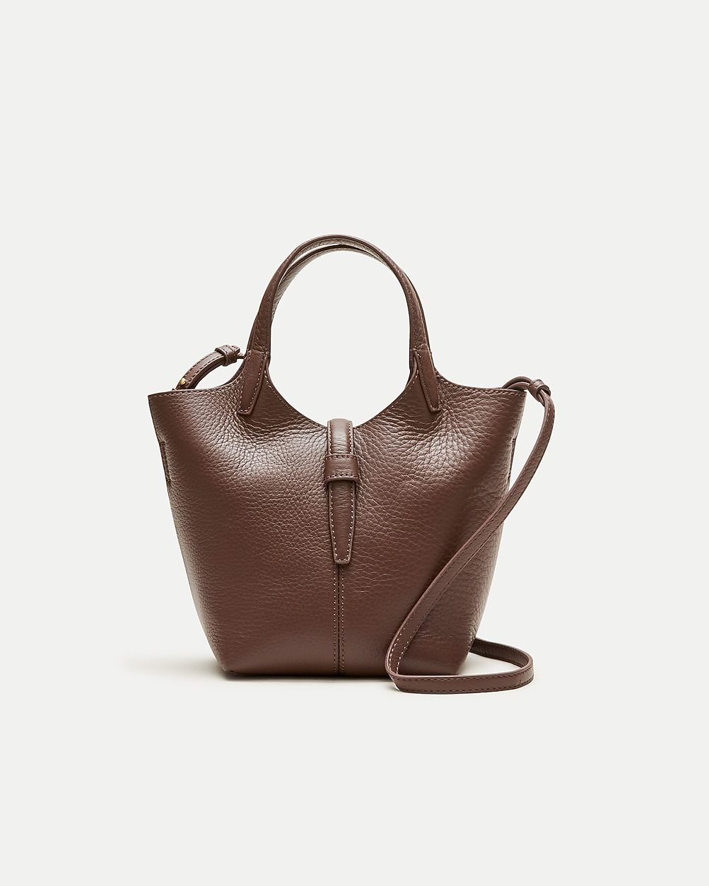 Yorke Bag in Leather (Peppercorn)