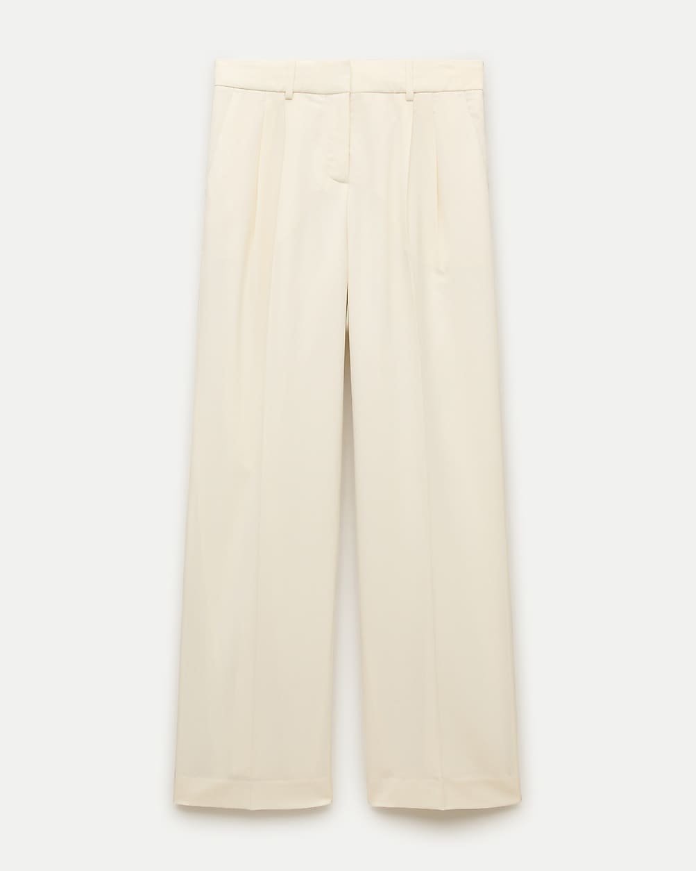Essential Trouser in Lightspun Wool Blend (Chamomile)