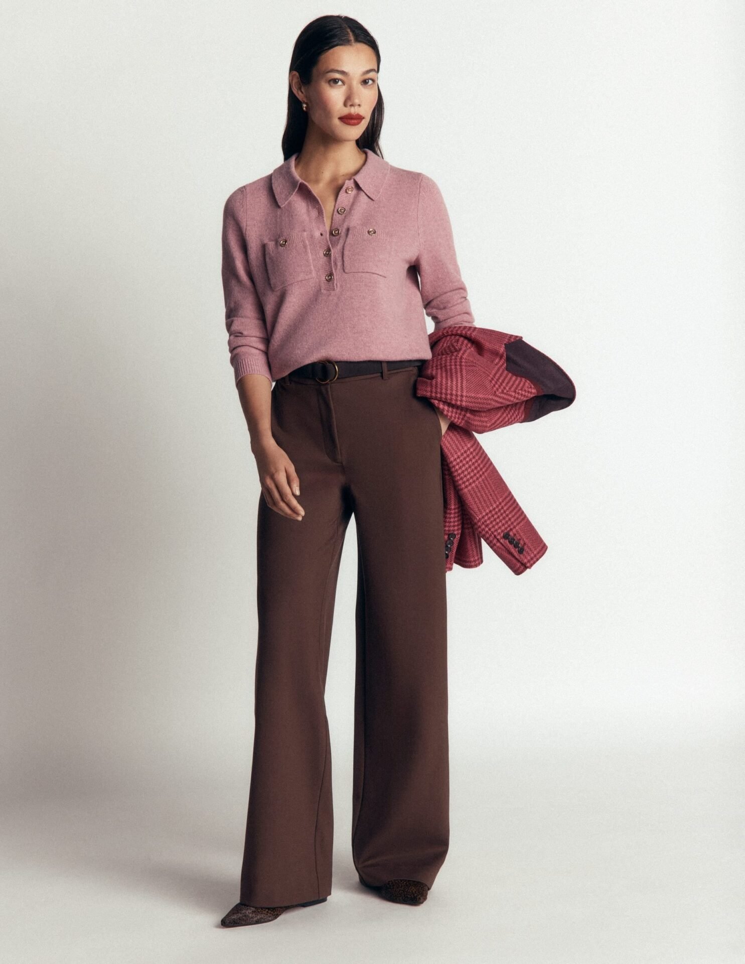 Belgravia Ponte Pants (Bitter Chocolate)