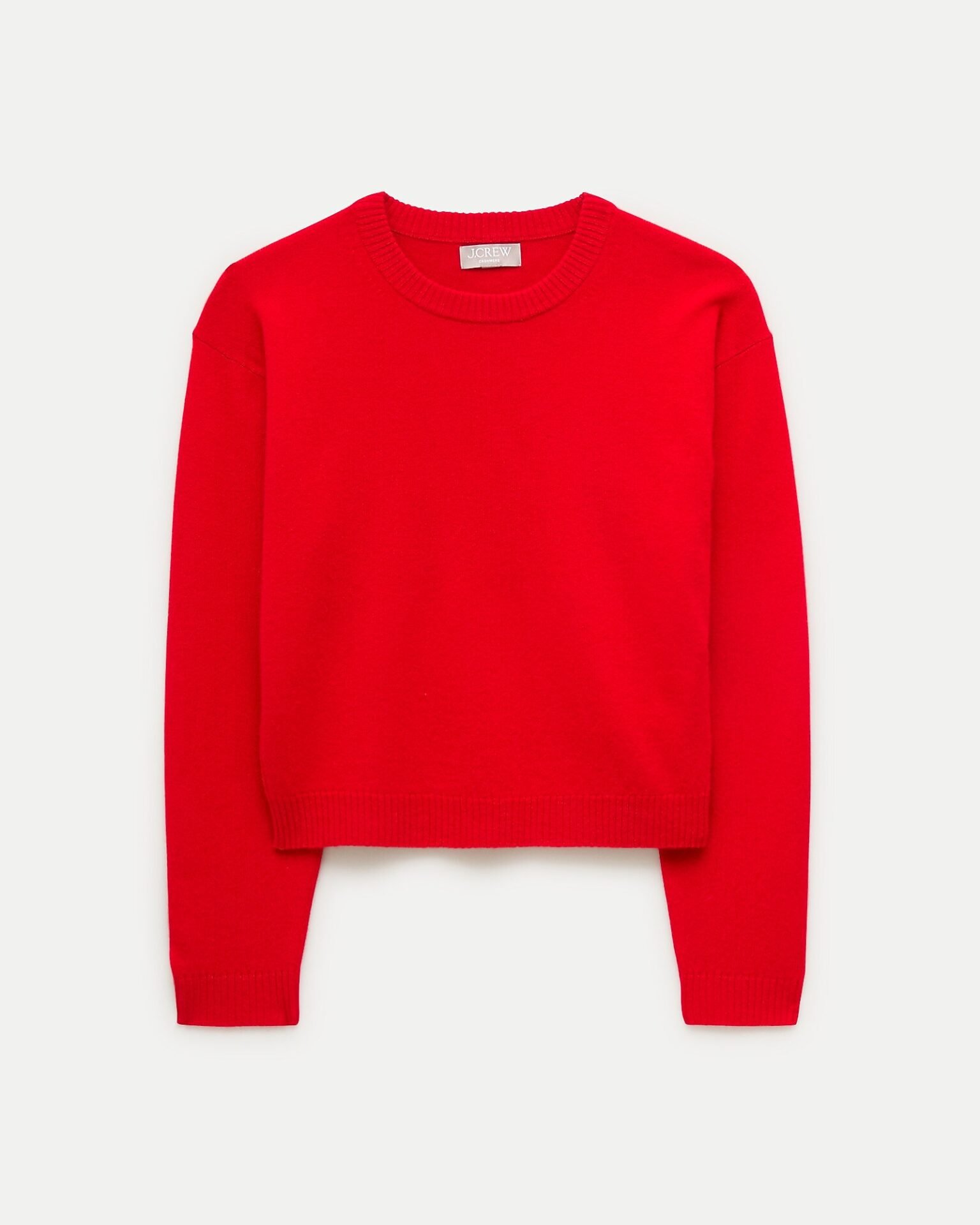 Perfect Cashmere Crewneck (Radiant Ruby)