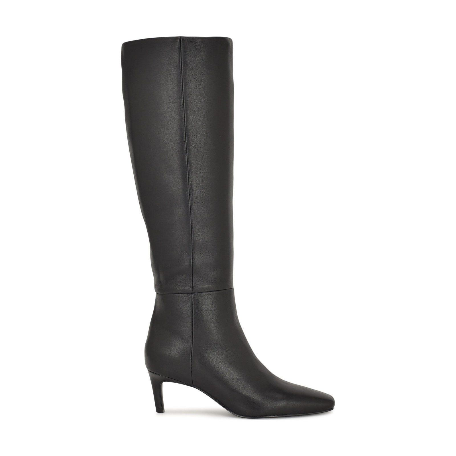 Caddy Knee High Boots (Black Leather)