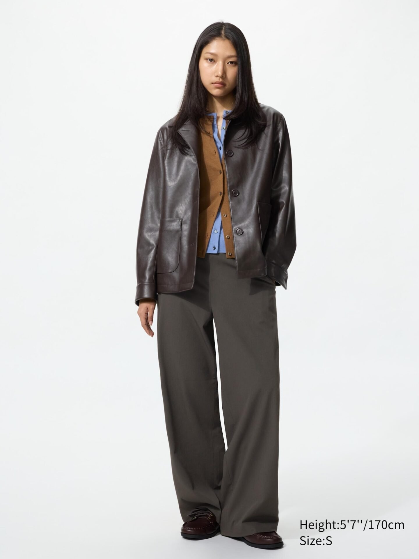 Smart Easy Pants (39 Dark Brown)