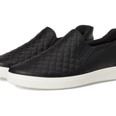 Soft 7 Quilted Easy Slip-On Sneakers (Black)