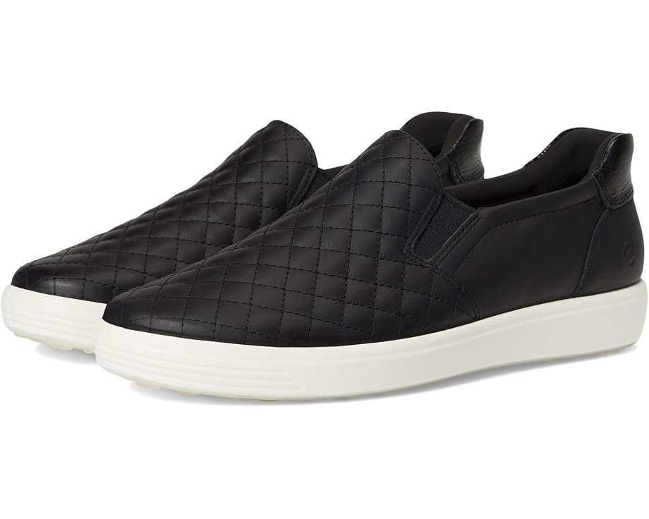 Soft 7 Quilted Easy Slip-On Sneakers (Black)
