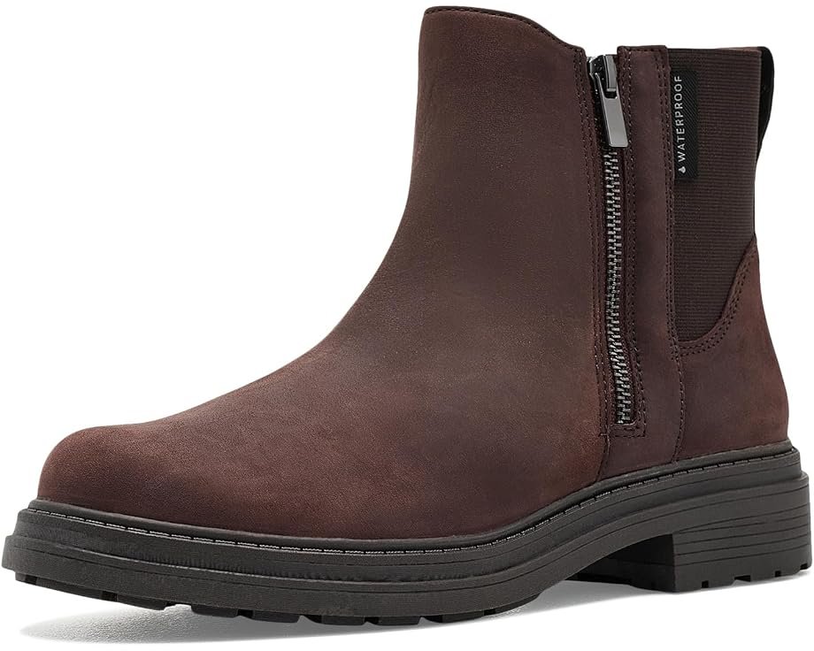 Orinoco 3 Zip Waterproof (Dark Brown Leather Waterproof)