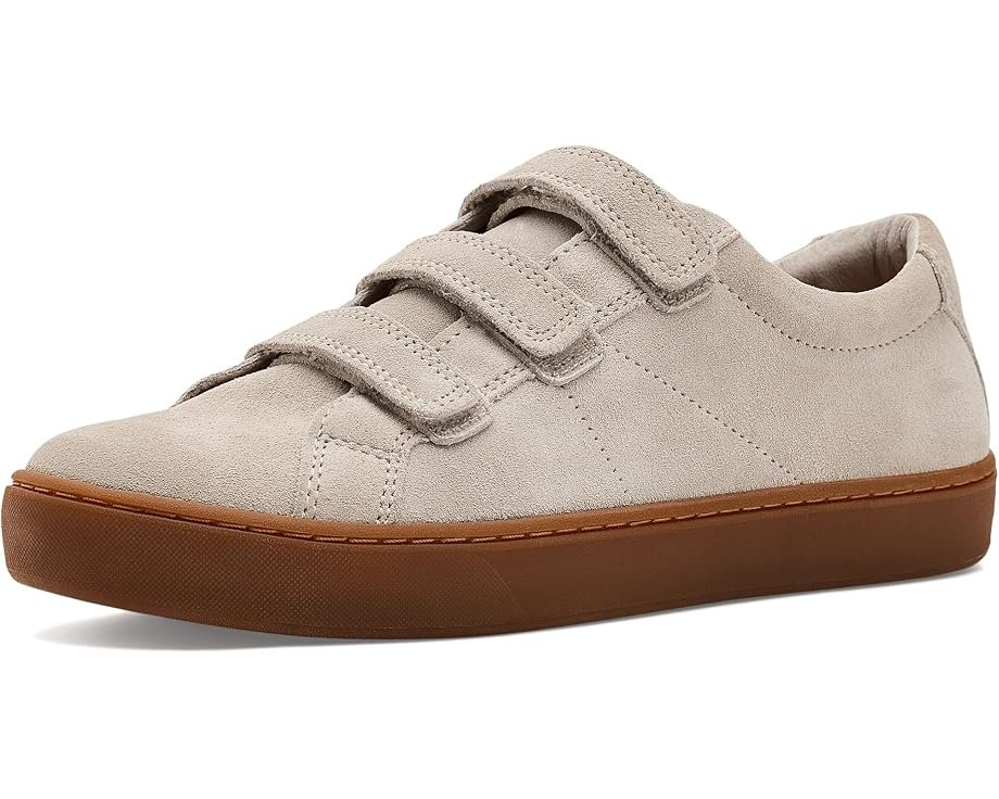 Eco Bay Leather Triple Velcro Sneakers (Shore/Gum)