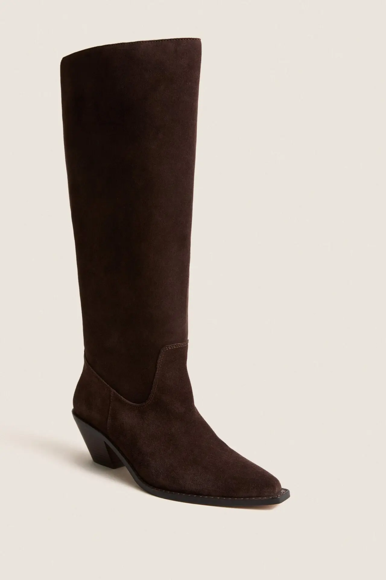 Dark Espresso Suede Willa Boots