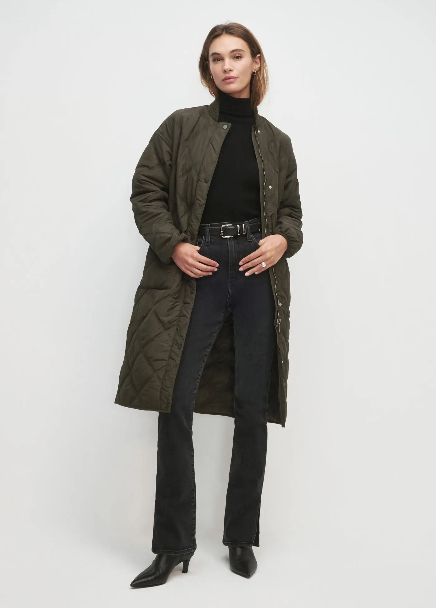 The Walk in the Park Jacket (Dark Olive)