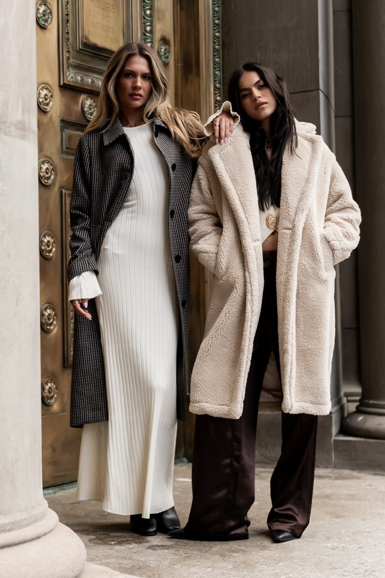 Vince Teddy Coat (Natural)