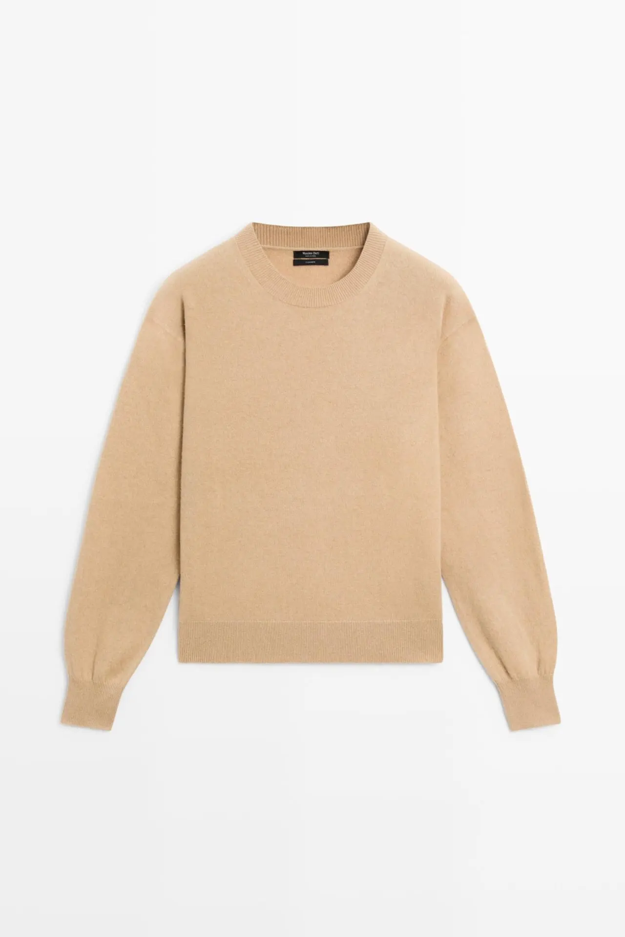 100% cashmere long sleeve sweater
