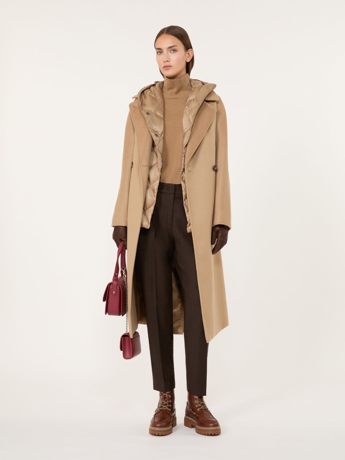 Weekend Max Mara Double-Breasted Wool Coat