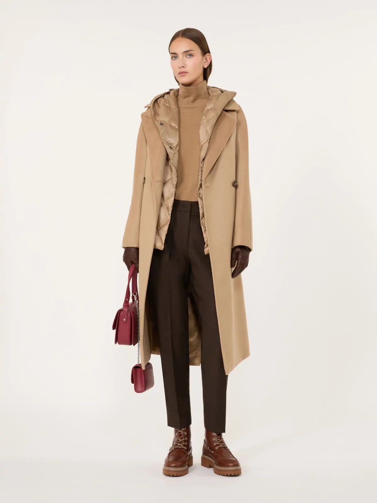 Weekend Max Mara Double-Breasted Wool Coat