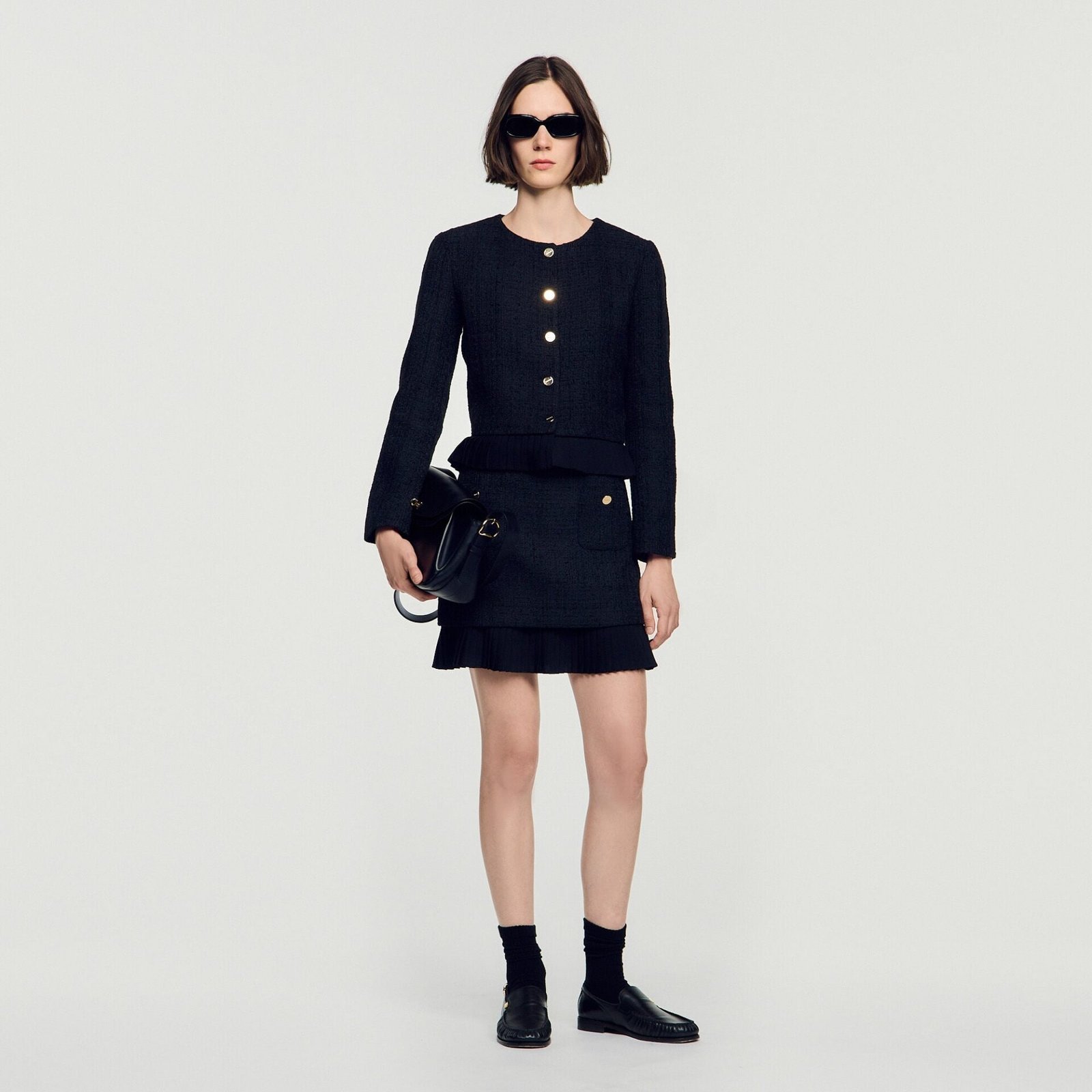 2-in-1 Tweed Jacket