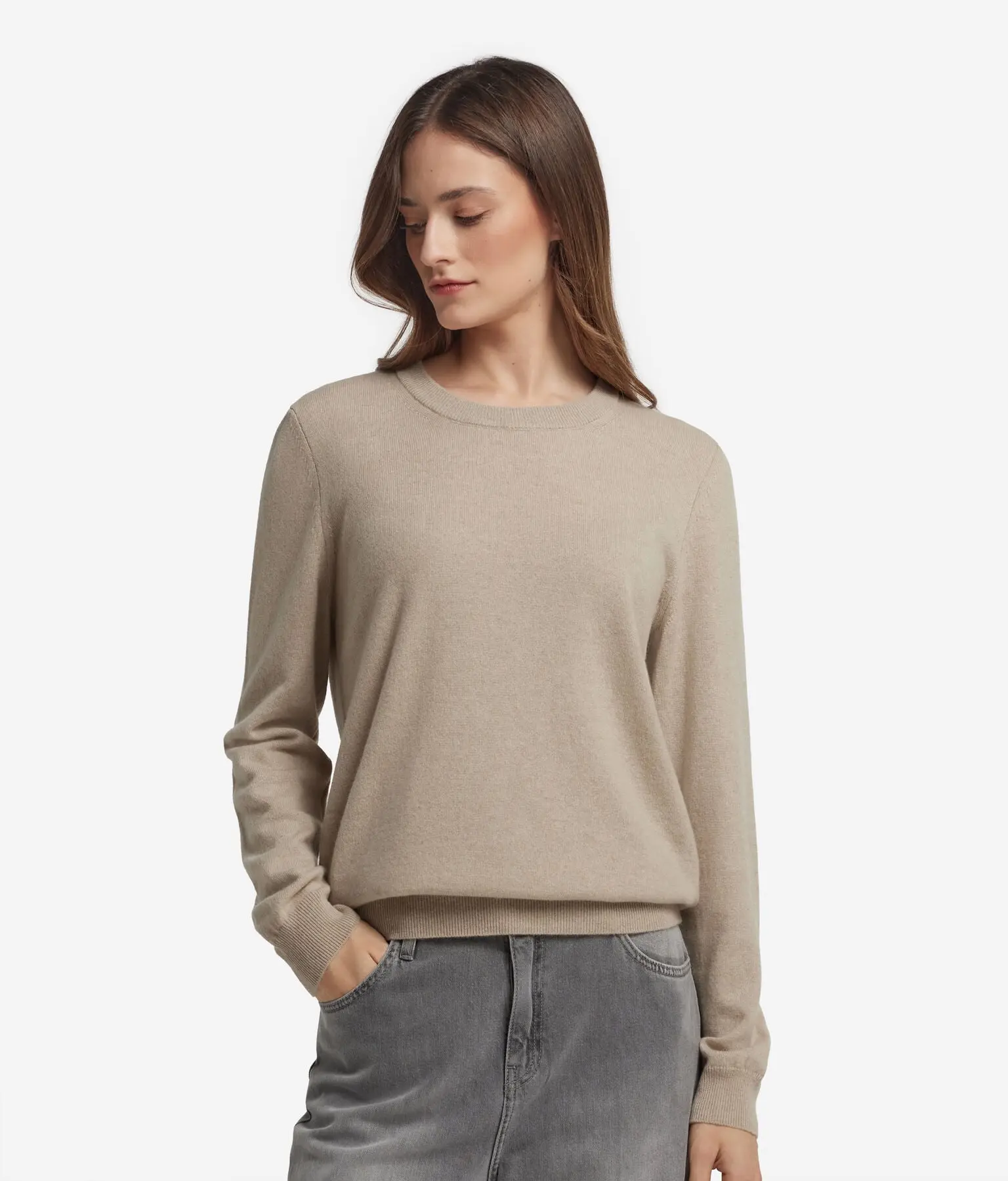 Ultrasoft Cashmere Crewneck Sweater