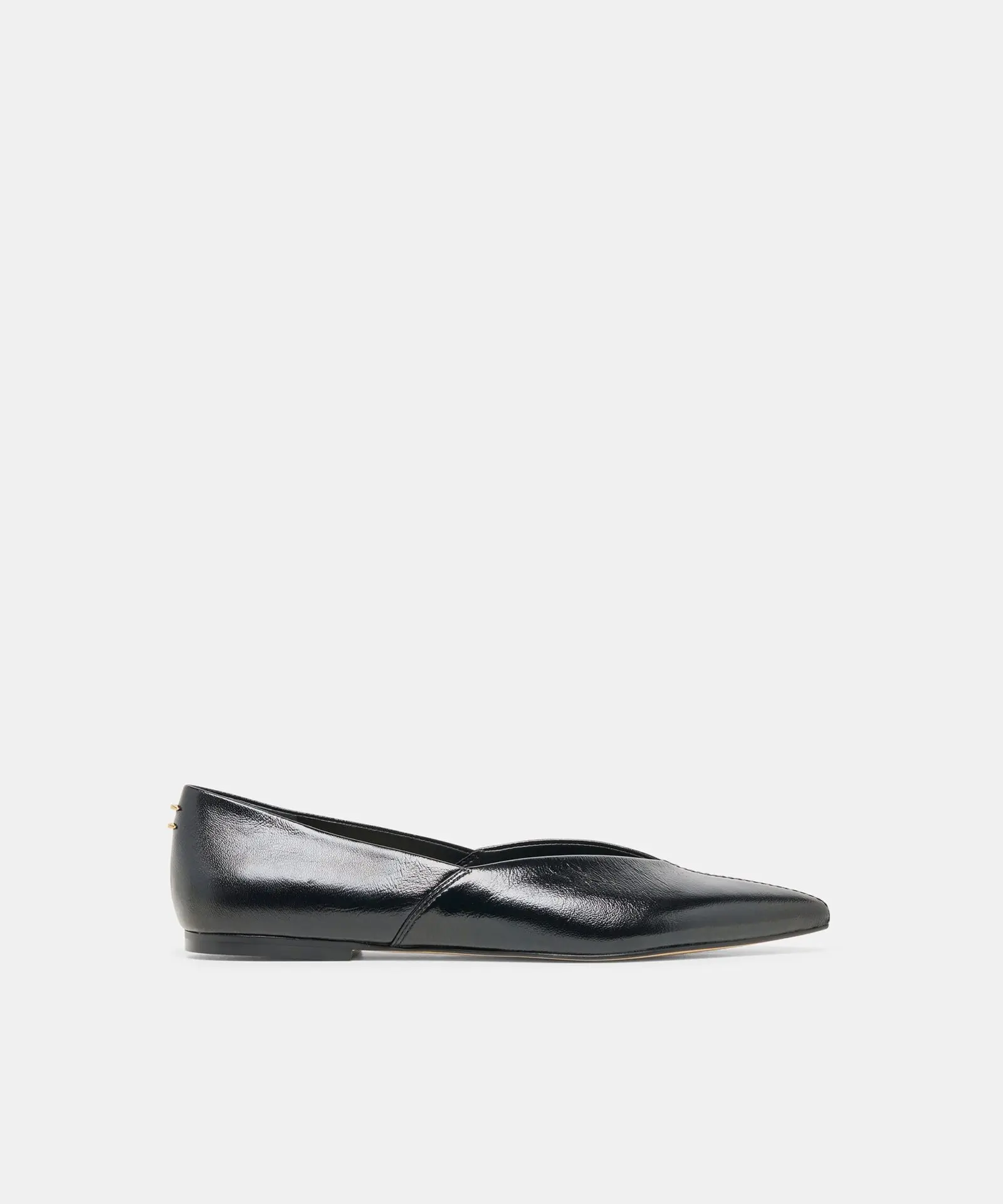 Gema Flats (Black Leather)