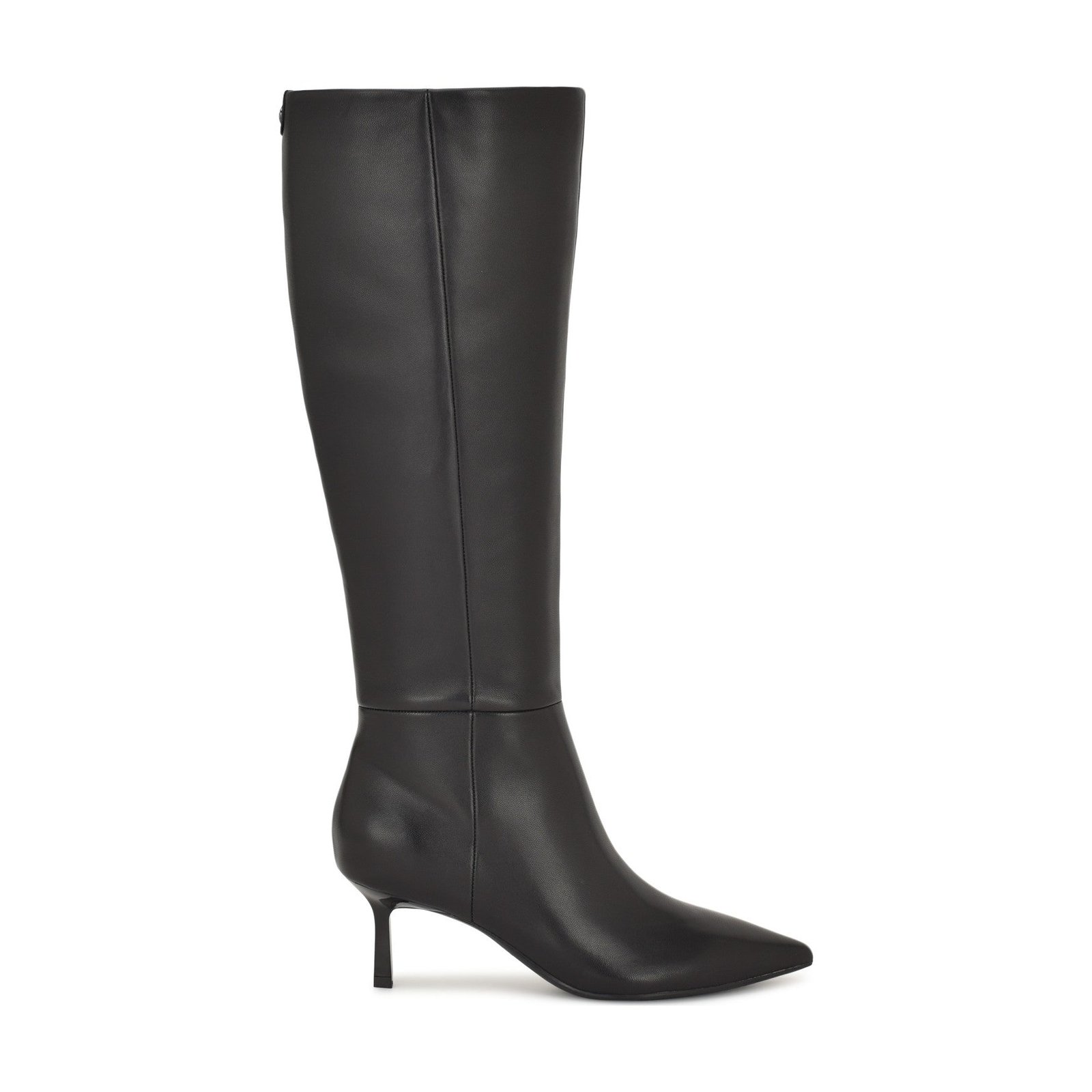 Kimdee 9X9 Knee High Leather Boots (Black Leather)