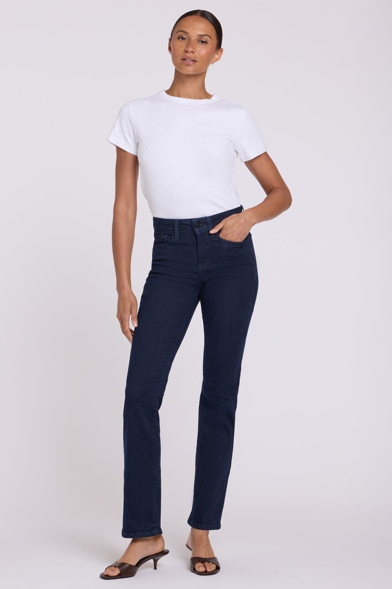 Marilyn Straight Jeans (Rinse)
